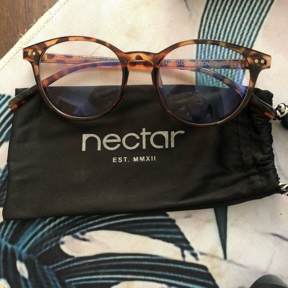 Nectar Blue Light Blocking -Brown Tortoise